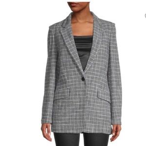 Rag & Bone Ames Deconstructed Women's Checkered Blazer - Size 0